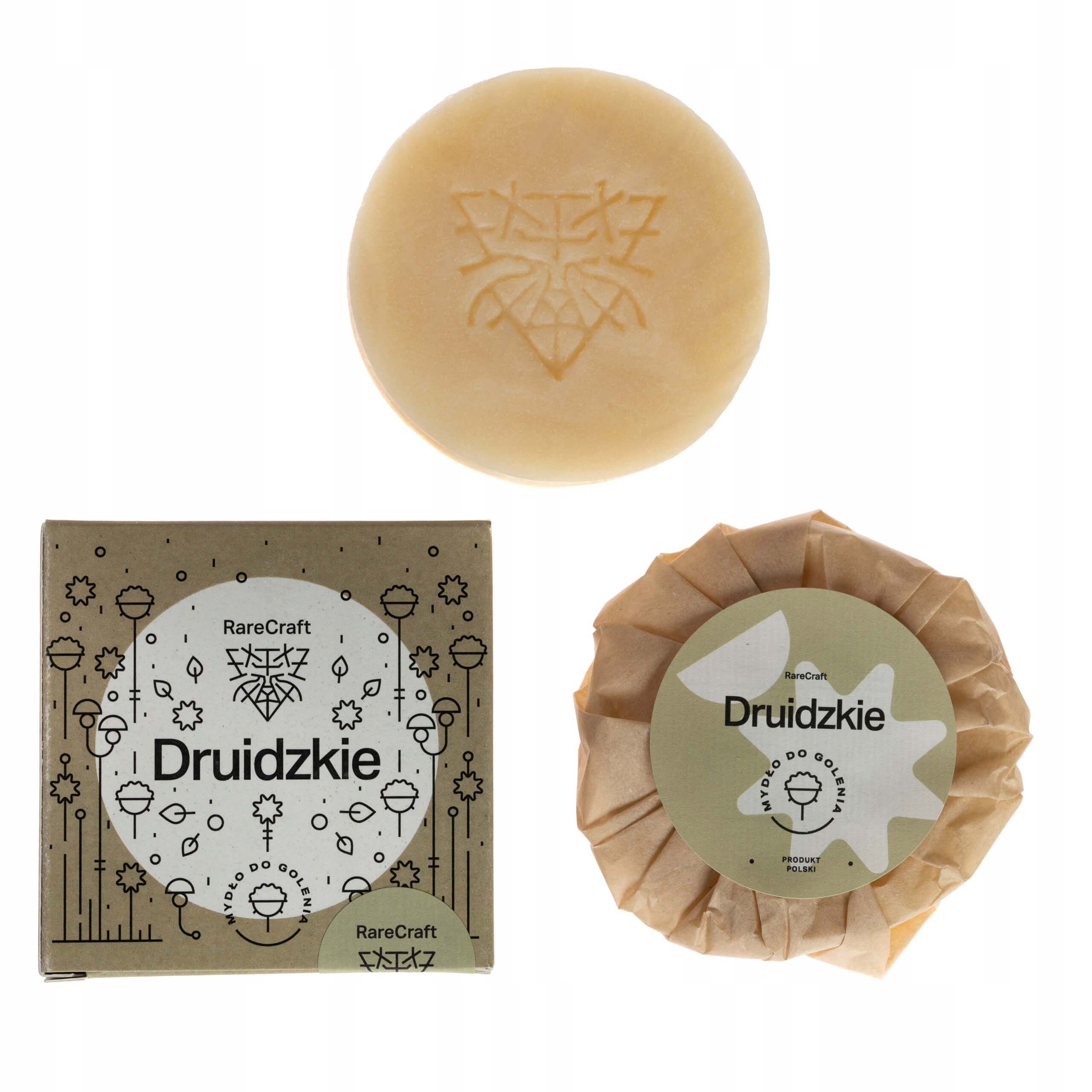 

RareCraft druidzkie mydło do golenia 110g