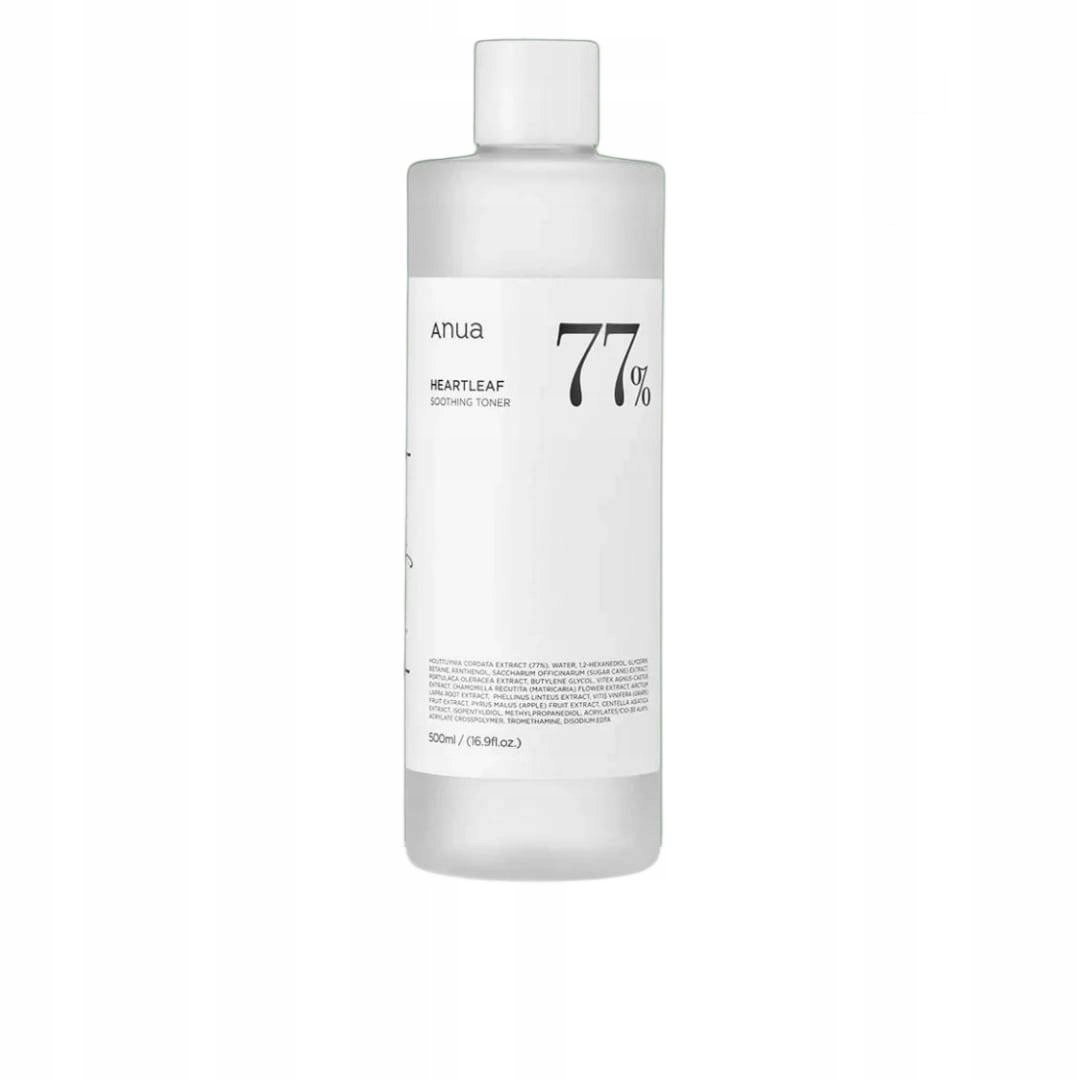 Anua Heartleaf 77% Soothing Toner Zklidňující tonikum na obličej 500