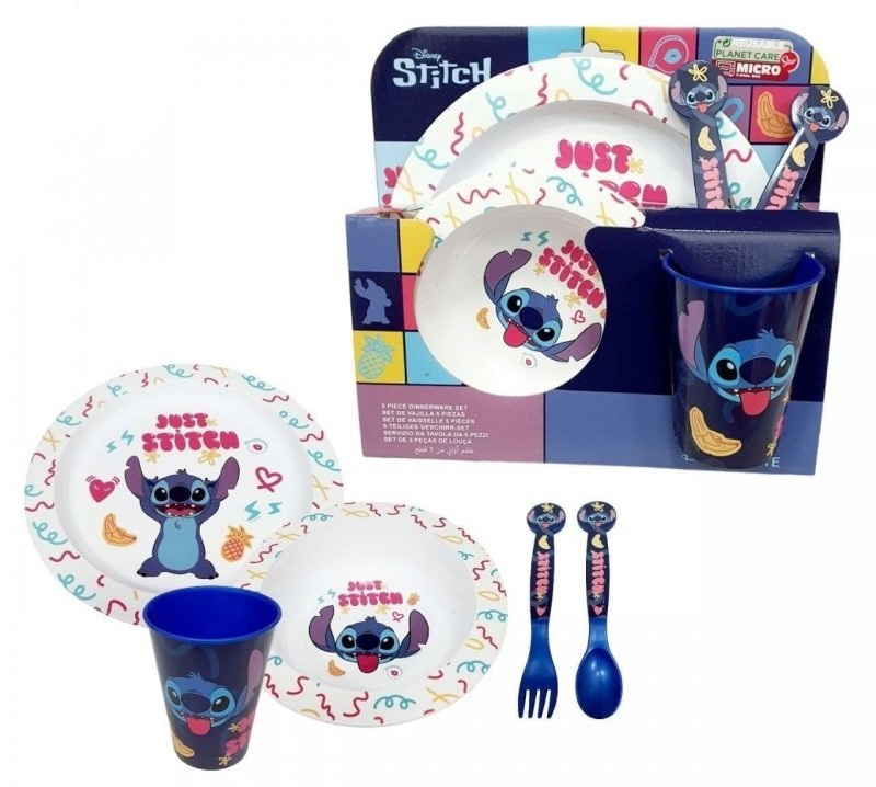 Stitch zestaw śniadaniowy 5 element 504