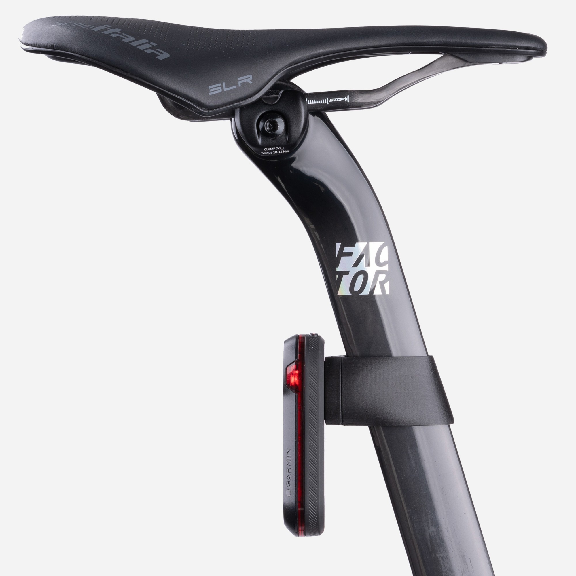 Držák radaru pro sedlovku Factor Ostro Vam Gen 2 Garmin Varia 515