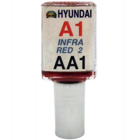 Zaprawka lakier do rys 10ml KIA HYUNDAI A1 A0 AA1 INFRA RED 2