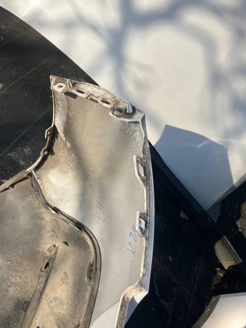 bumper rear part CITROEN C3 III EWP EWPB without LISTEW