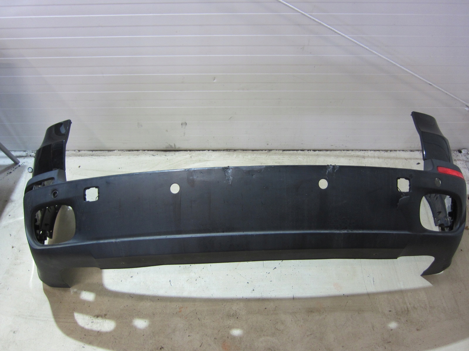 BMW E70 4.8 bumper rear rear part 668 SCHWARZ 2