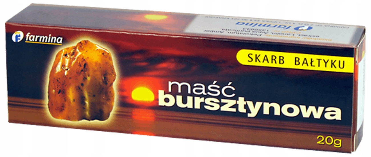 

Maść bursztynowa 20 g Farmina
