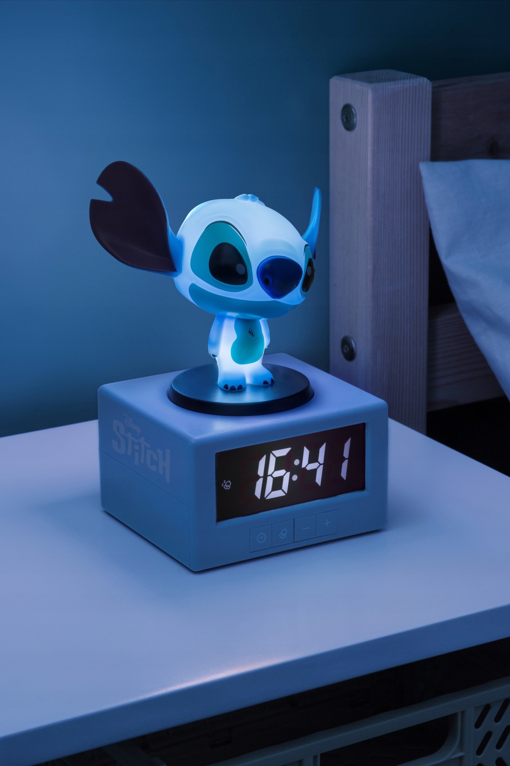 Stitch Icon Lamp Budík 4,7 palců