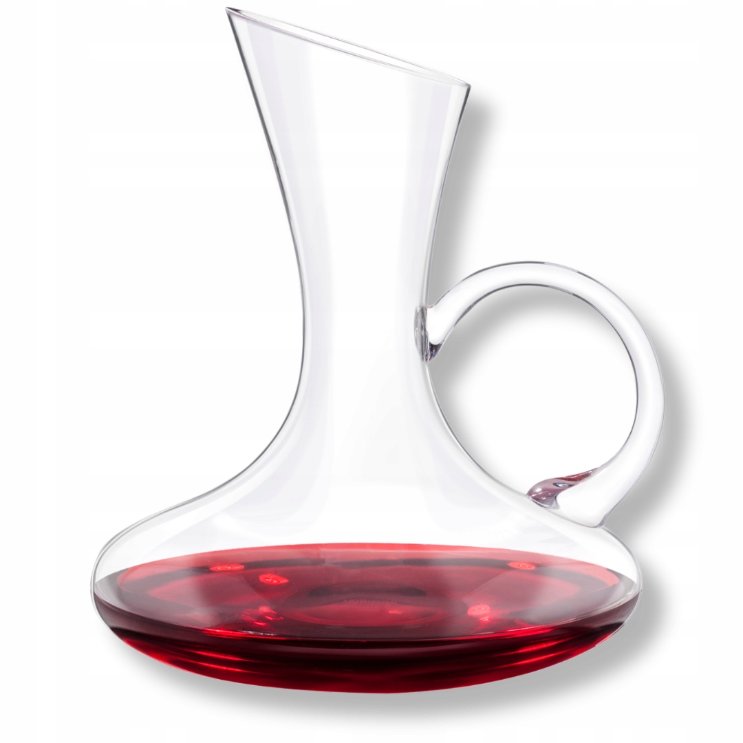 Karafa na víno 750 ml Dekanter na víno skleněná průhledný, Wilmax