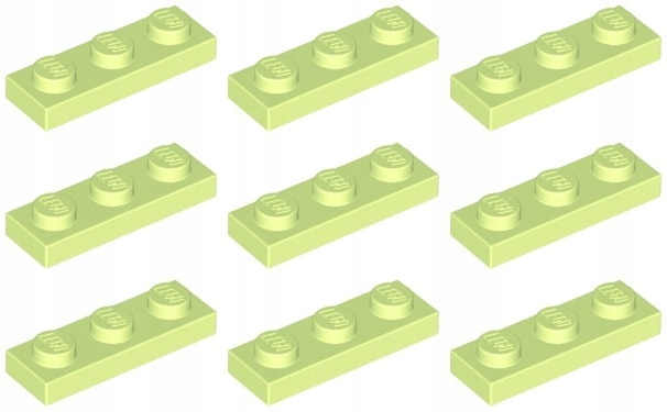 

Lego 3623 Płytka 1x3 Yellowish Green (5g) 9 szt.