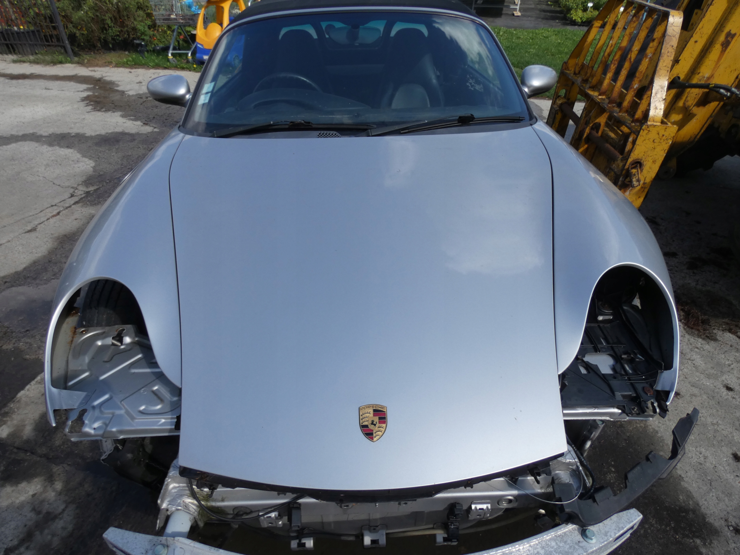 PORSCHE BOXSTER 986 bonnet front cover front boot