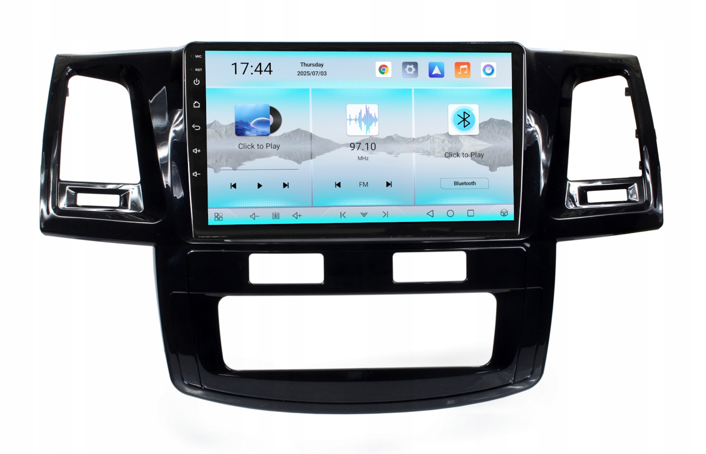 Radio Samochodowe z nawigacją dotykowe Android Toyota Hilux 2008-2015 64GB