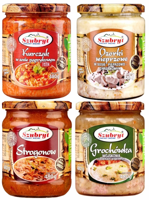 Grochówka Kurczak Strogonow Ozorki 4x