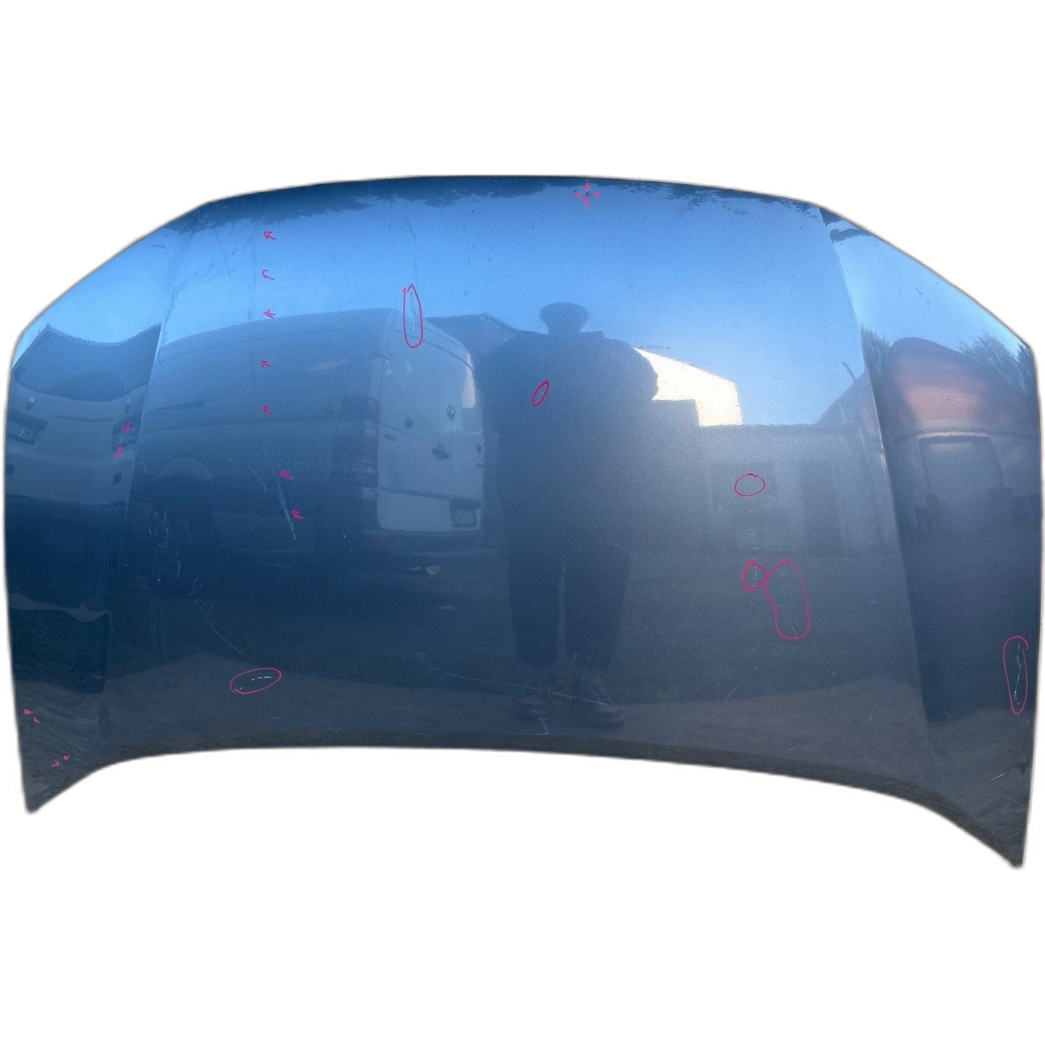 motorhaube Abdeckung Honda Insight II graue