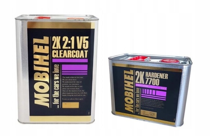 Mobihel V5 Bezfarebný Lak 5 L Utw 7700 Štandard 2,5 L