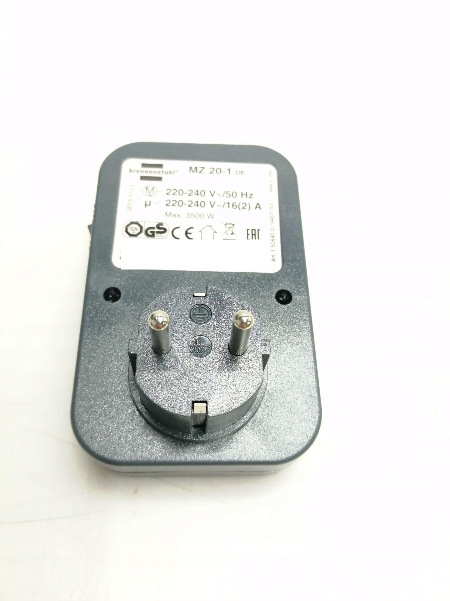 PROGRAMATOR CZASOWY BRENNENSTUHL MZ 20-1 Kod producenta MZ 20-1