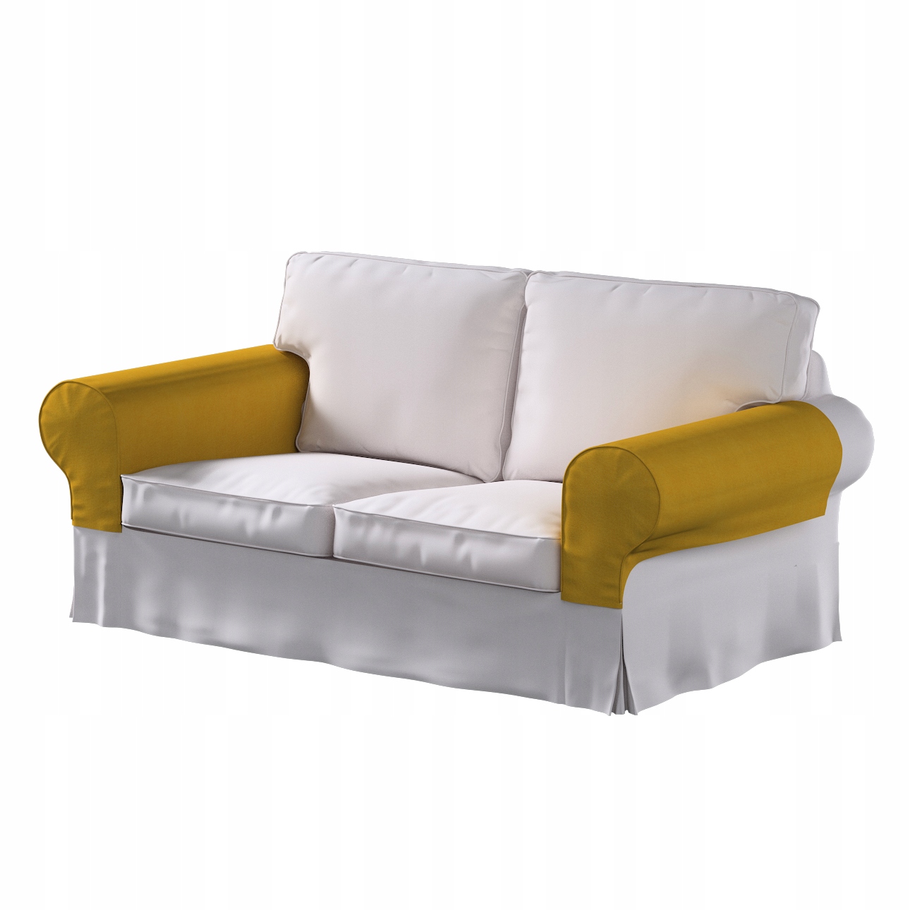 Ochranné chrániče na loketní opěrku Ektorp Ikea žluté