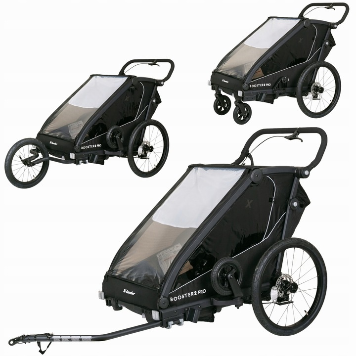 Przyczepka rowerowa dla dzieci X-lander Booster 2 Pro