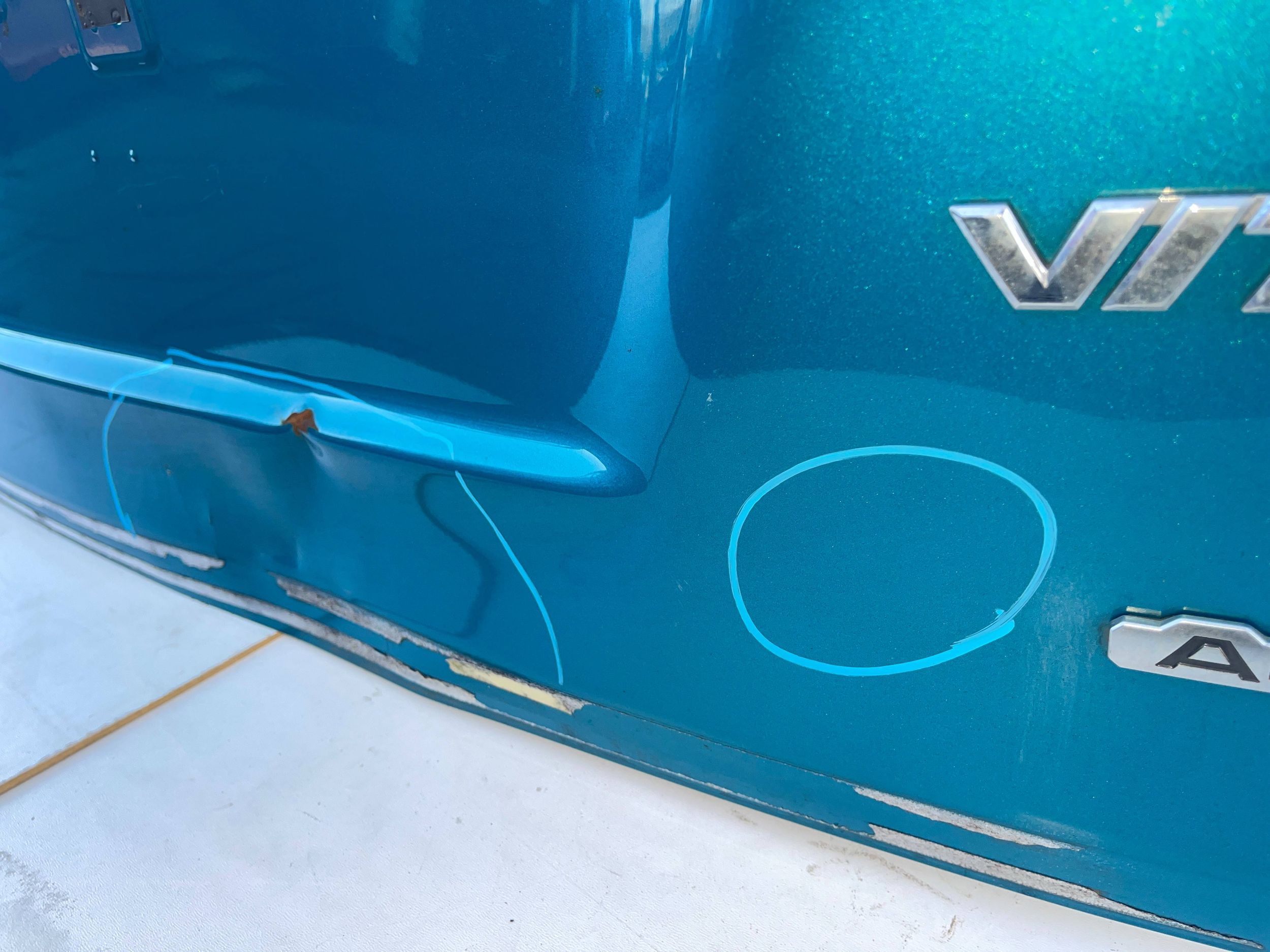 boot door rear boot Suzuki Vitara III 3 (LY) 15