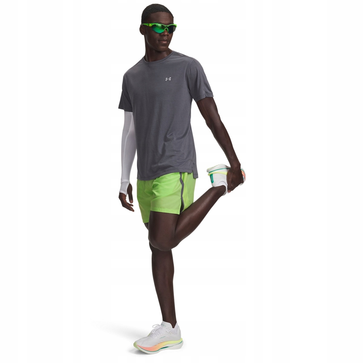 Męskie spodenki do biegania Under Armour Ua Launch 7'' Short Zielony Xs