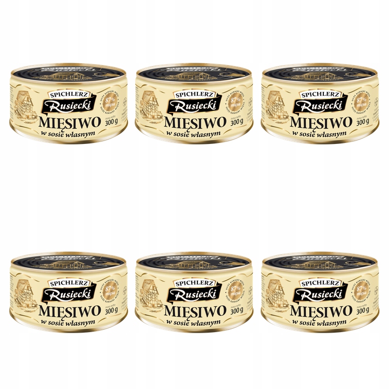Spichlerz Rusiecki Maso ve vlastní šťávě 300 g X6