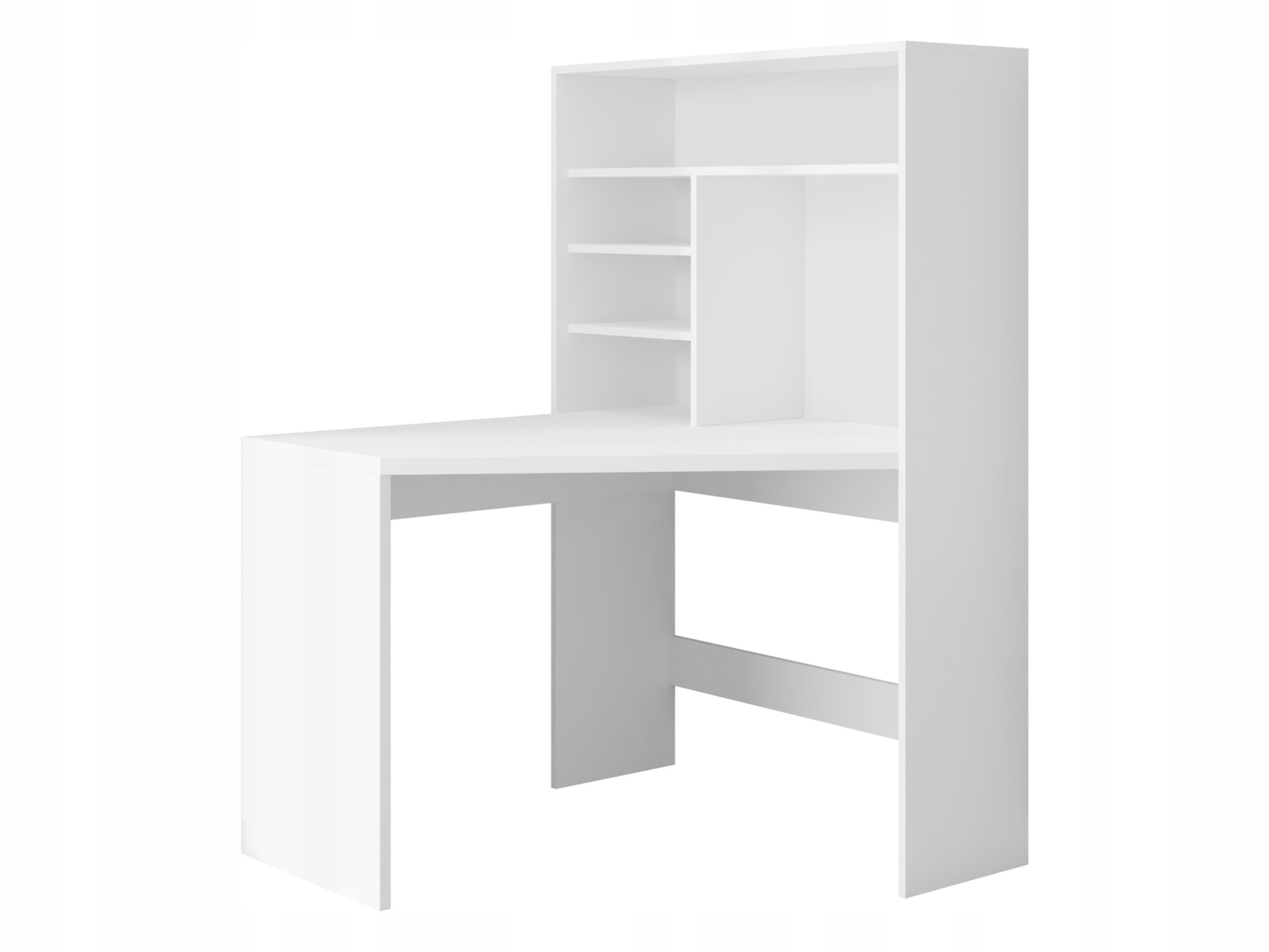 białe BIURKO narożne ZAYDEN