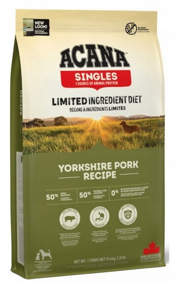 Acana Singles Yorkshire Pork 6 kg