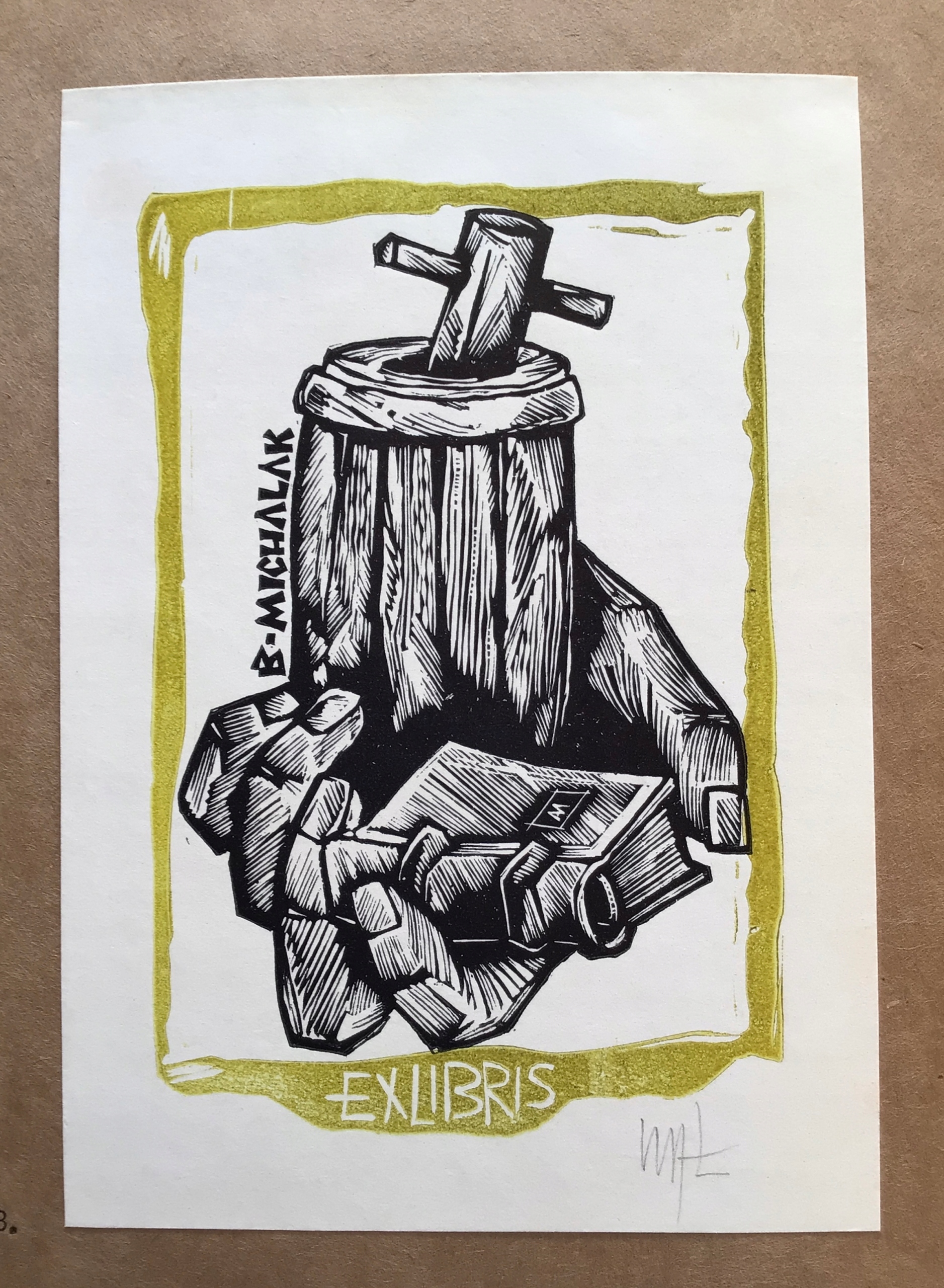 Ex-libris Wojciecha Łuczaka