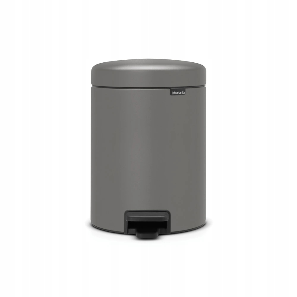 Pedálový odpadkový koš newIcon,5L,minerální světlešedá