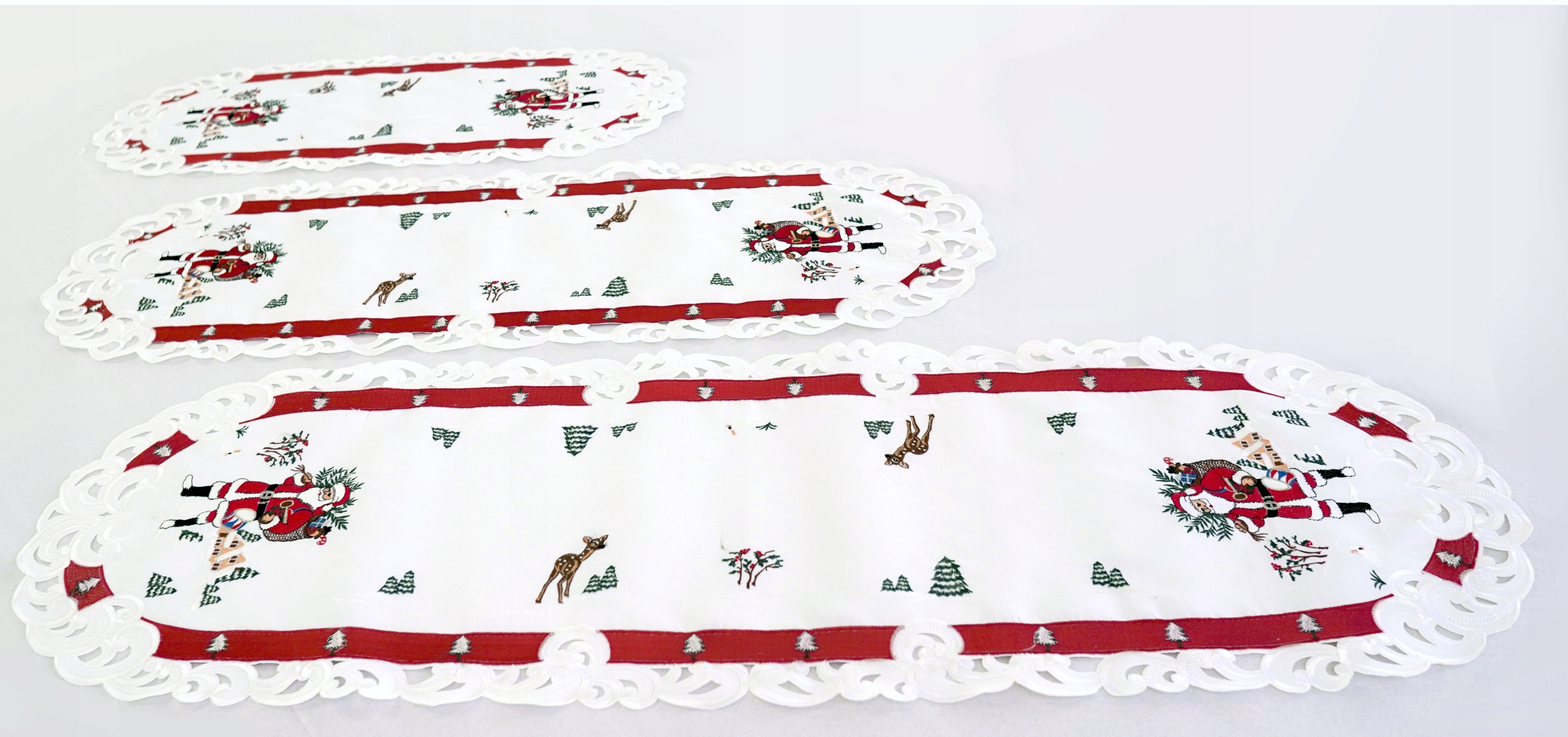

Bieżnik Haftowany Świąteczny Prostokątny 40X90CM