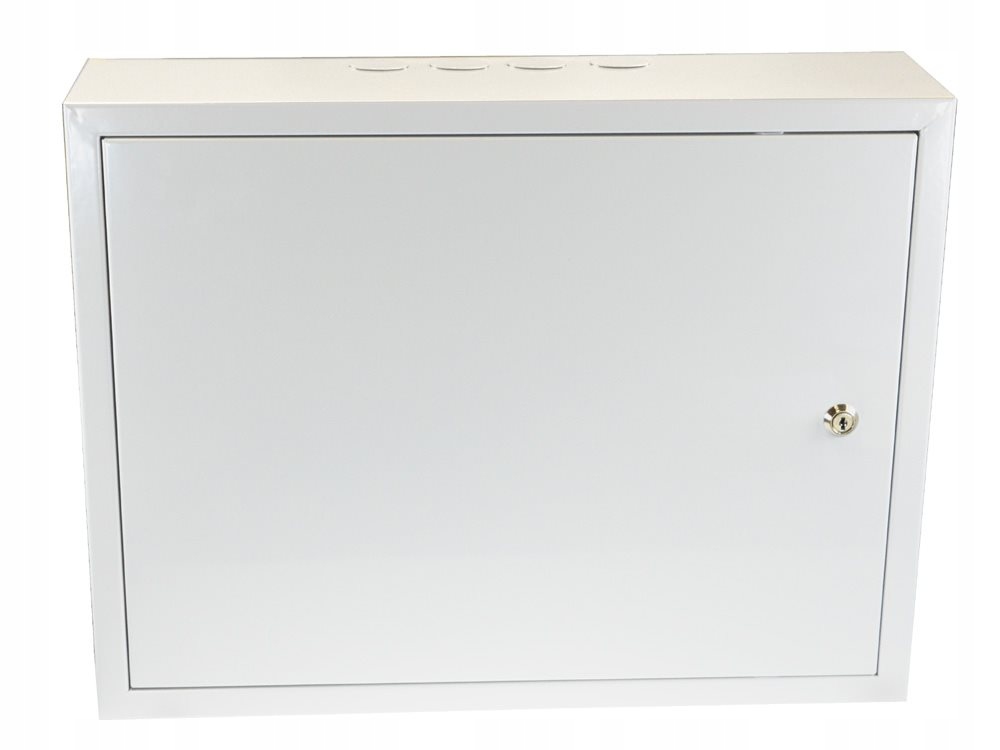 Kovový rozváděč montážní skříň 520*400*140 mm TPR-5, lesklá bílá