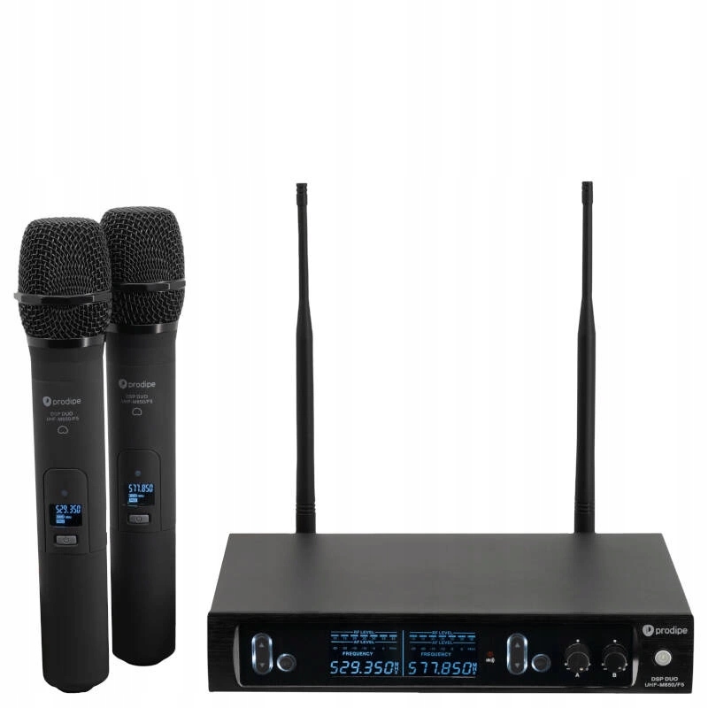 Bezdrôtový Mikrofón PRODipe M850 Dsp Duo Uhf F5 60M Xlr Jack