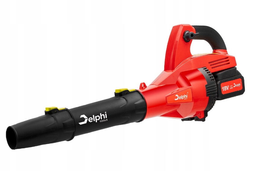 Mocná Akumulátorová Fúkačka Na Listy Na Sušenie Trávy Záhradná 2x Aku 4Ah