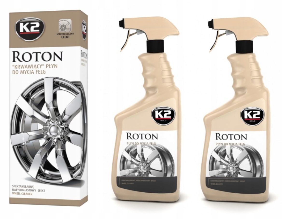 

2X Roton Płyn Do Czyszczenia Felg K2 Czyszczenie