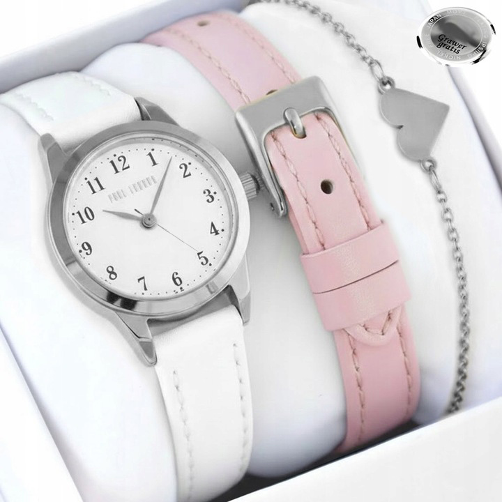 Sada dětských hodinek Allia dárek pro dívku se dvěma řemínky