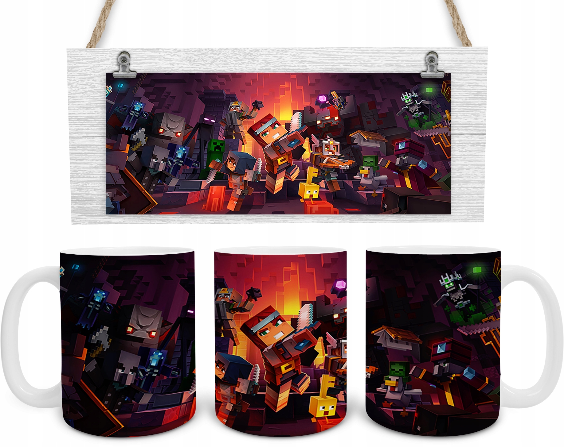 

Personalizowany Kubek Minecraft Tekst