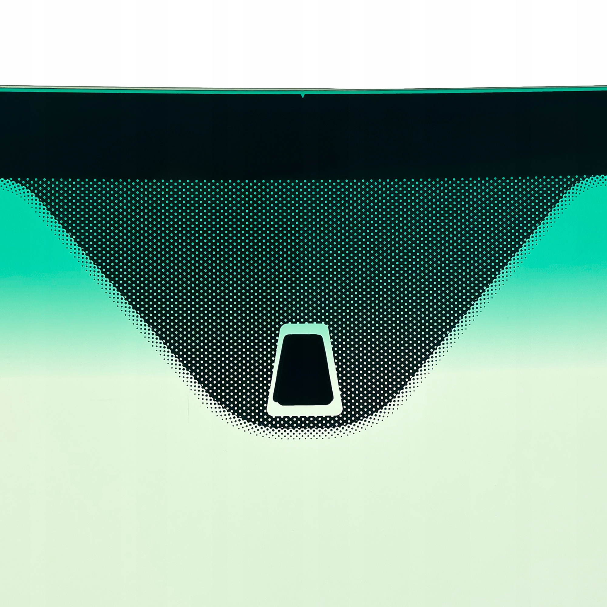 SZYBA CZOŁOWA PRZEDNIA FIAT DOBLO 2001-2010 PAS ZIELONA NOWA Producent części XYG