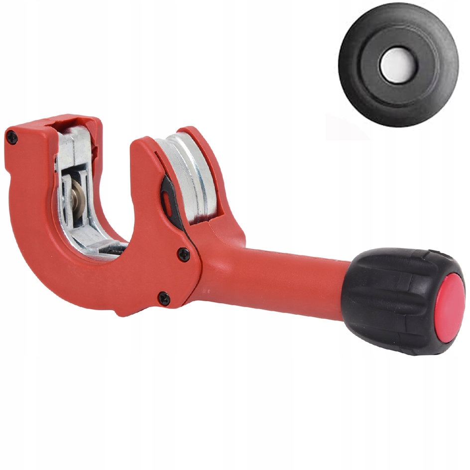 Різак для труб 12-35 мм з тріскачкою ALU CU + ніж