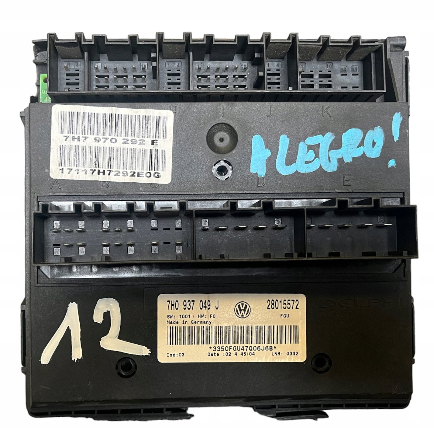 VW T5 MODUŁ KOMFORTU 7H0937049J
