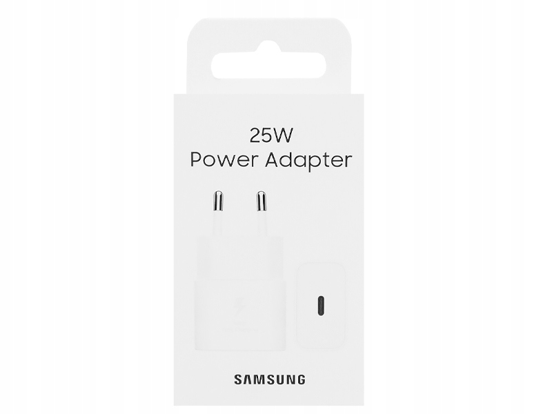 ŁADOWARKA SIECIOWA SAMSUNG GAN EP-T2510 25W PD 3.0 TYP C + KABEL TYP C 1,8m Marka Samsung