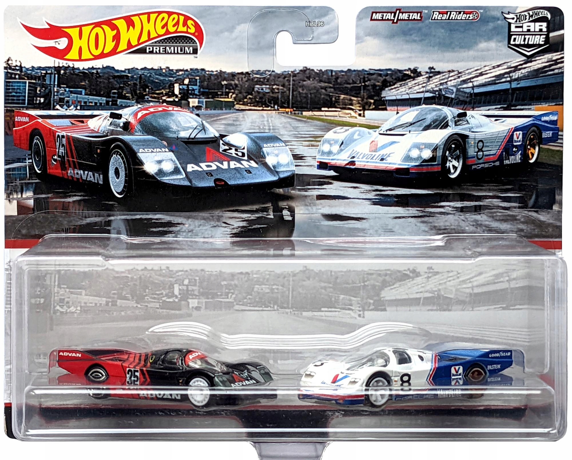 

Hot Wheels Porsche 962 Advan Valvoline 2-PAK Nowy