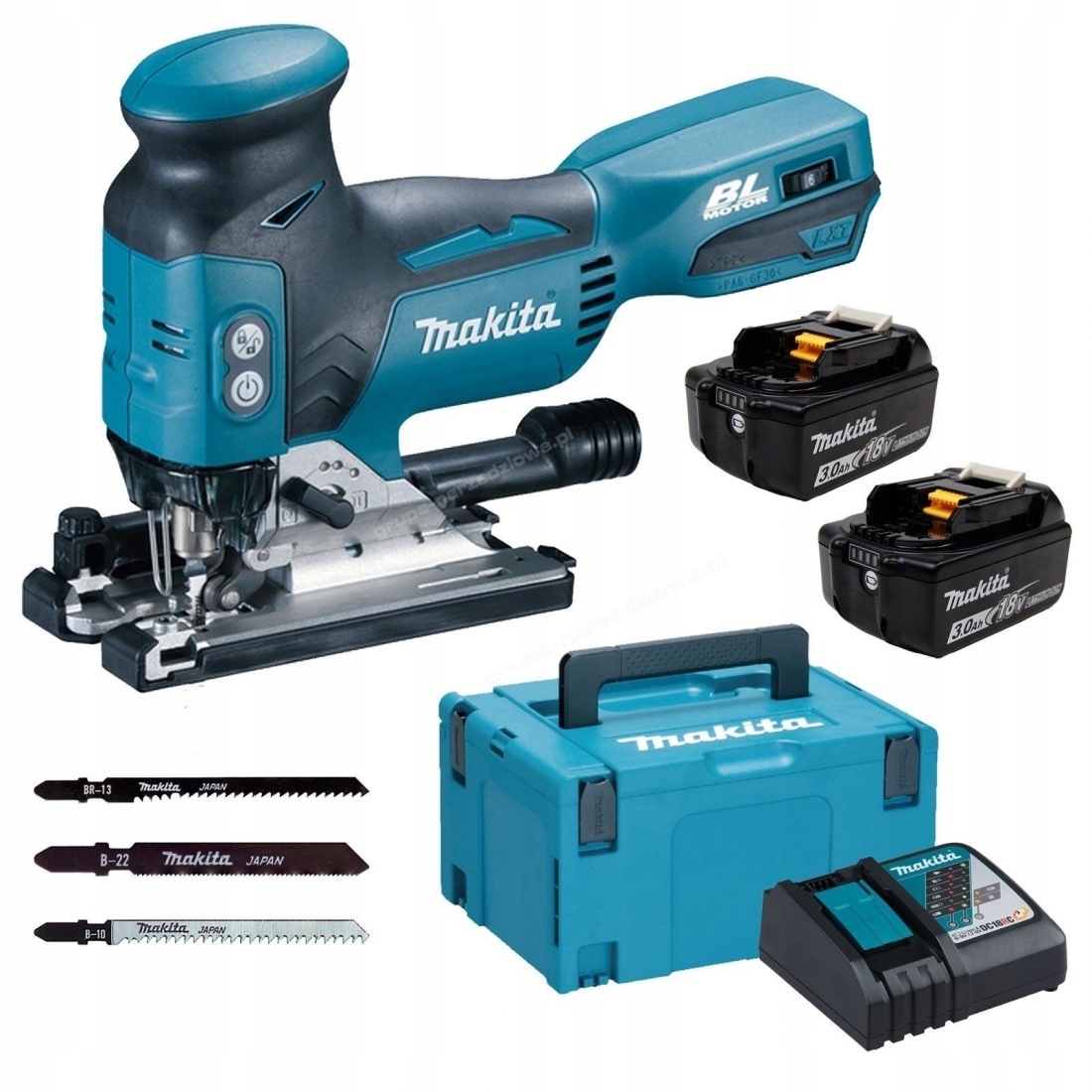 

Makita DJV181RTJ Wyrzynarka Aku Lxt 2x 5,0ah 18V