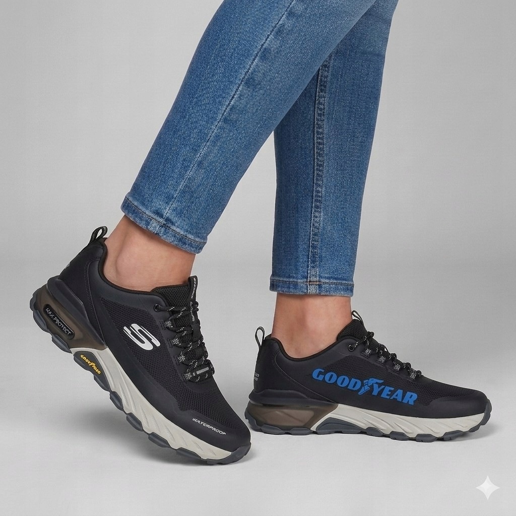 Pánske trekové topánky Skechers Max Protect Fast Track Waterproof