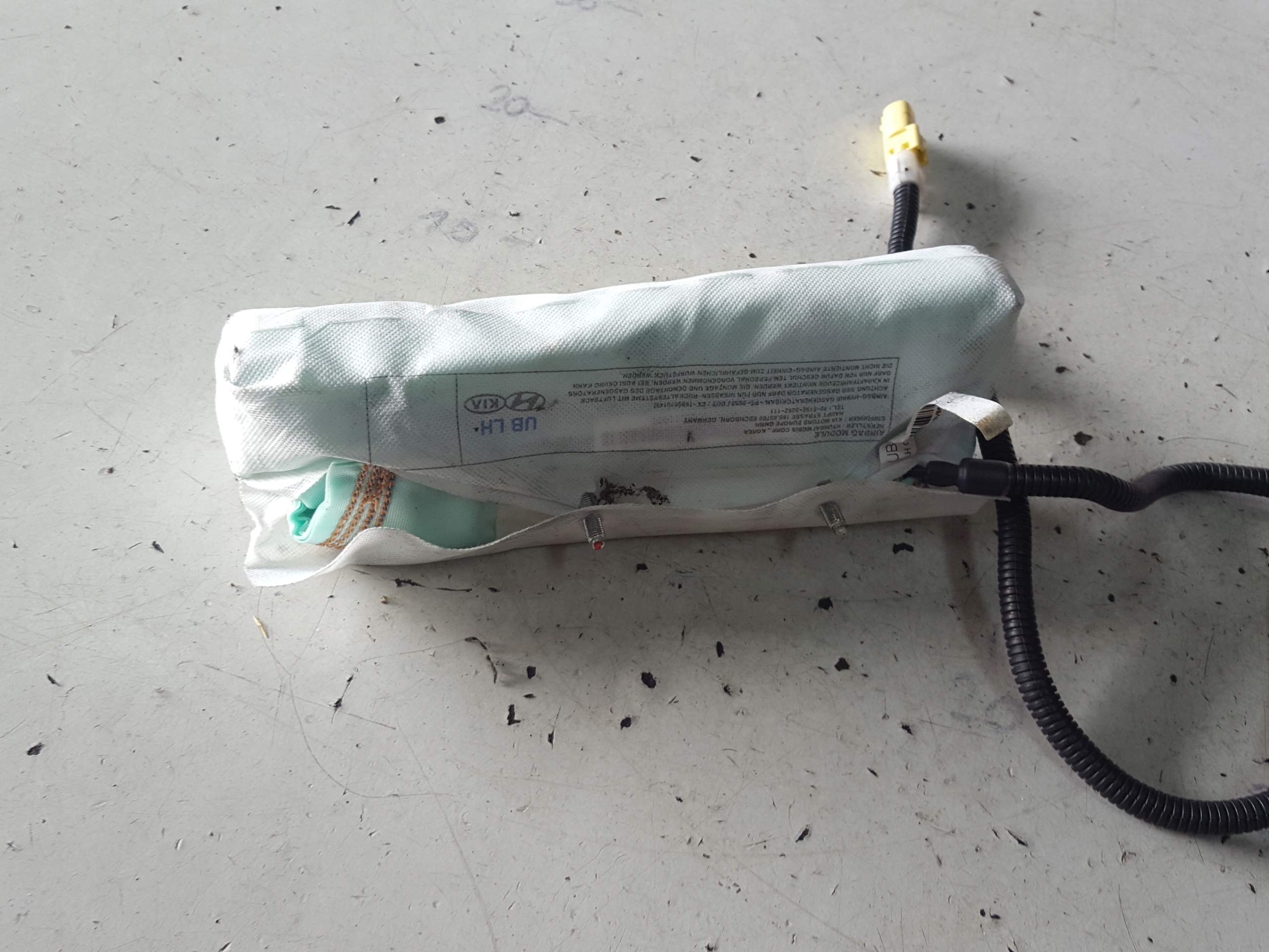 KIA RIO III 3 11-17r PODUSZKA AIRBAG FOTELA LEWA Producent części Kia OE