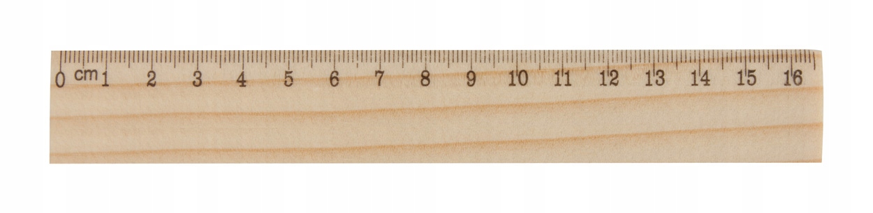 

Drewniana linijka 16 cm szkoła przedszkole praca