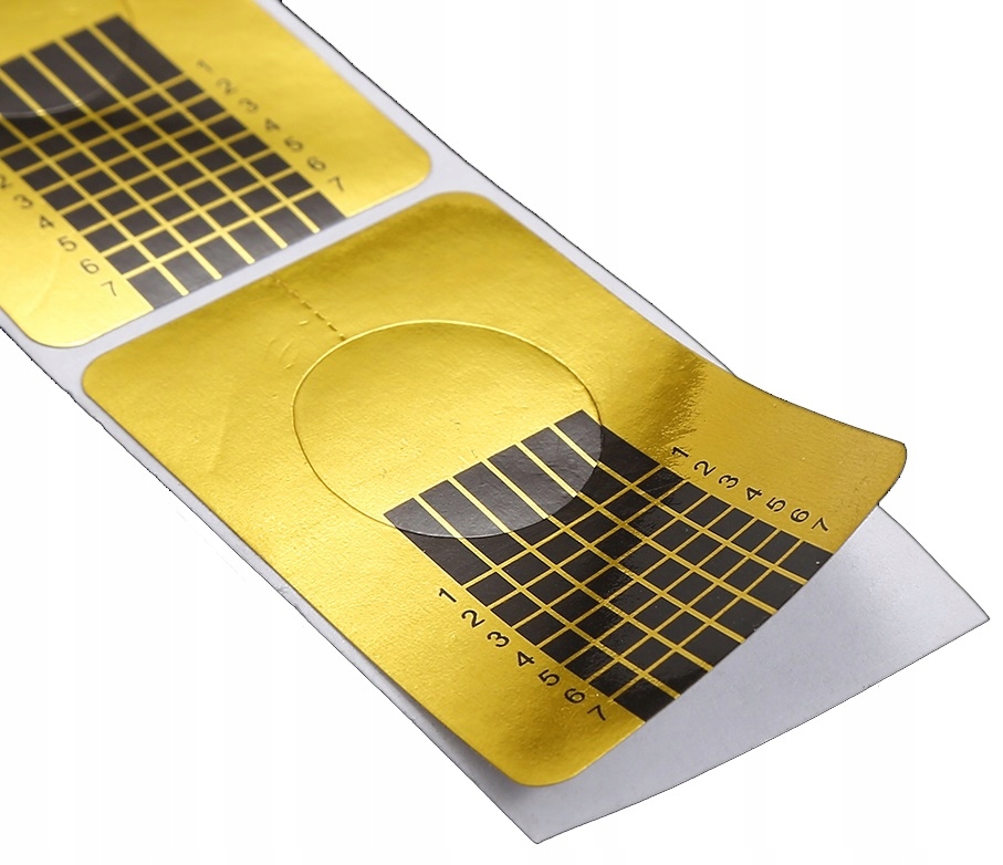 Szablon MAŁY formy do przedłużania paznokci 100szt EAN (GTIN) 05902533441822