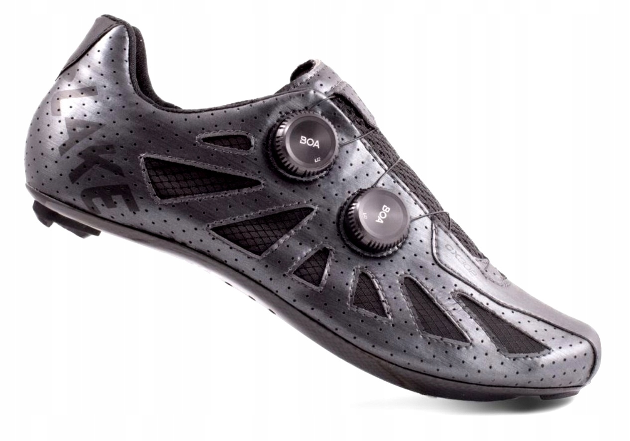 Buty szosowe Lake CX302N 2xBOA Carbon metal black r. 44 z1645pln%%%