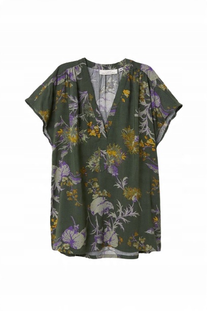 

H&m Bluzka z dekoltem w serek rozm.36,S