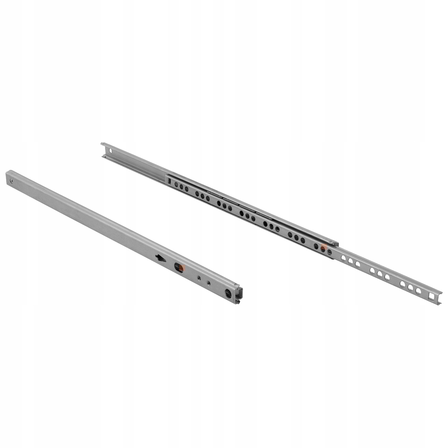 Prowadnica kulkowa do szuflad H-17 L-278 - 2 kpl Wysokość 17 mm