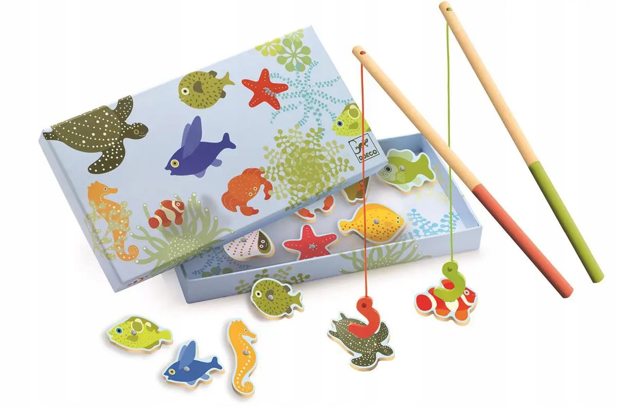 Gra wędkowanie Tropiki Djeco