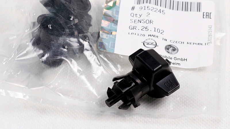 CZUJNIK TEMPERATURY ZEWNĘTRZNEJ OPEL INSIGNIA GM Numer katalogowy części 9152245