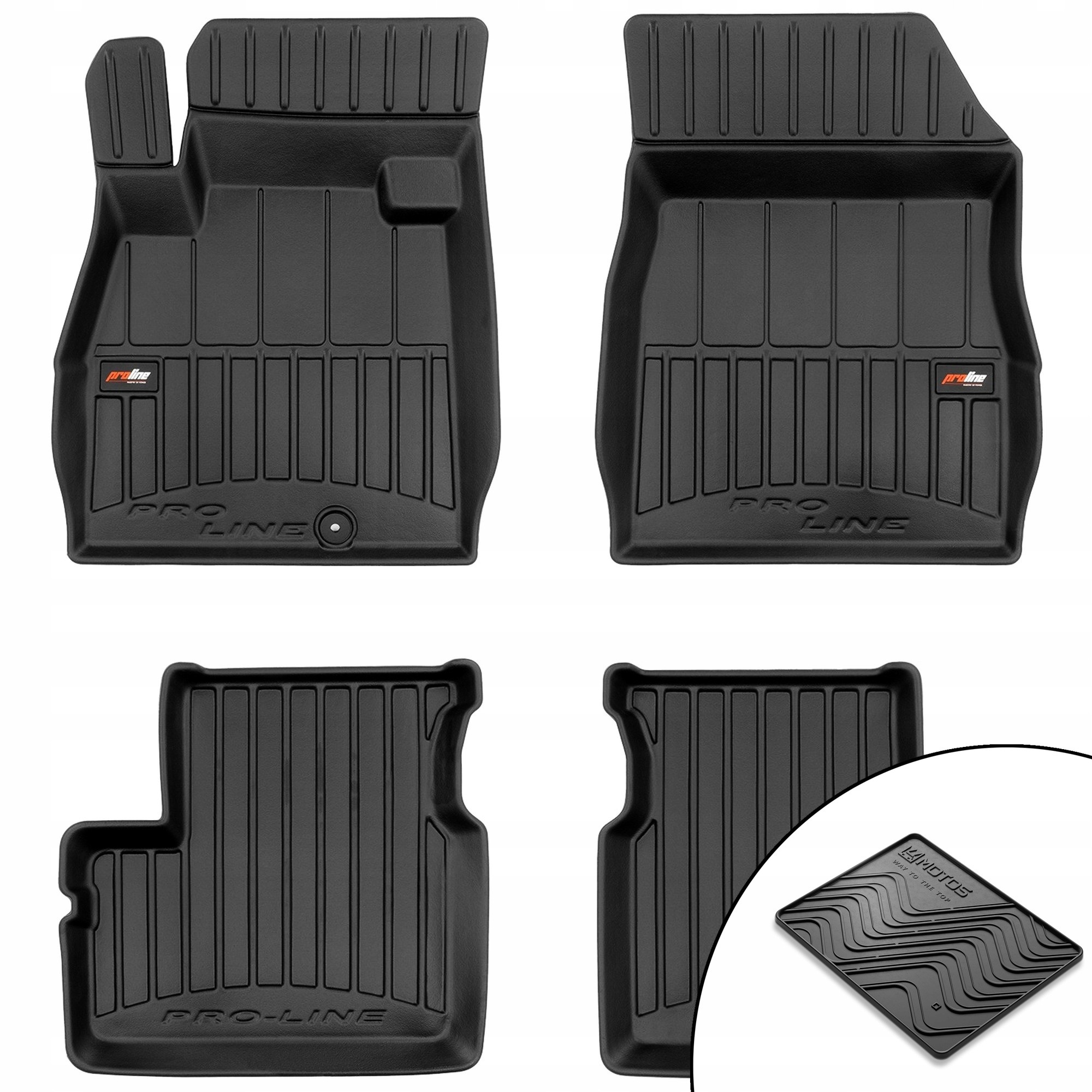 3D gumové koberce Nissan Micra K13 2010-2016 podložka bonus
