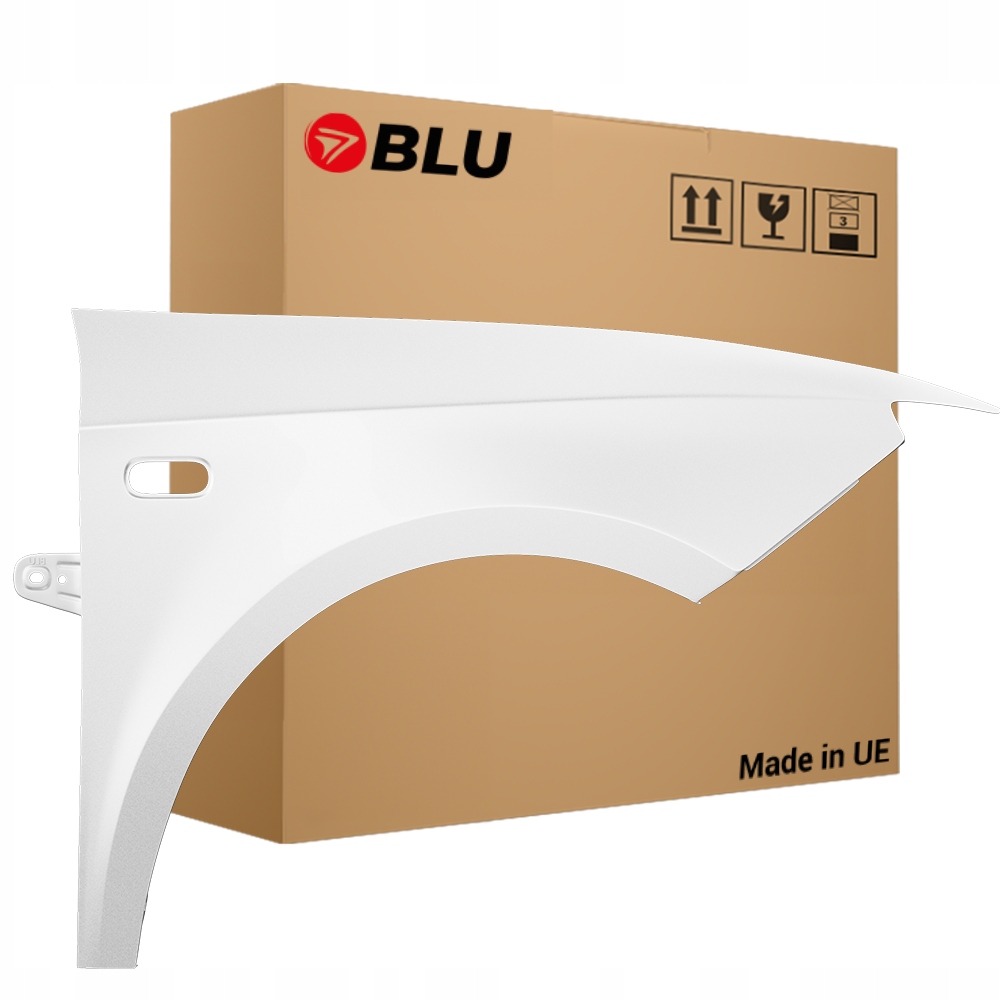 Blatník Blu Seat Ibiza IV 4 6J LS9R pravý bílý 08-17 přední pozink